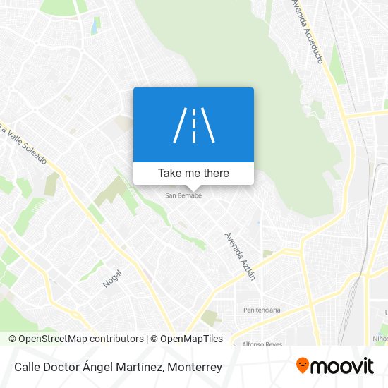 Mapa de Calle Doctor Ángel Martínez