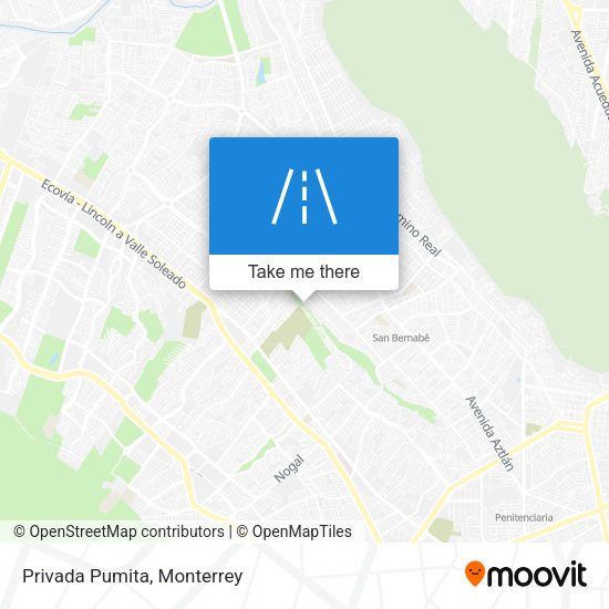Mapa de Privada Pumita