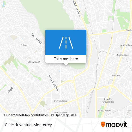 Mapa de Calle Juventud