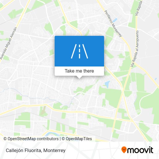 Callejón Fluorita map