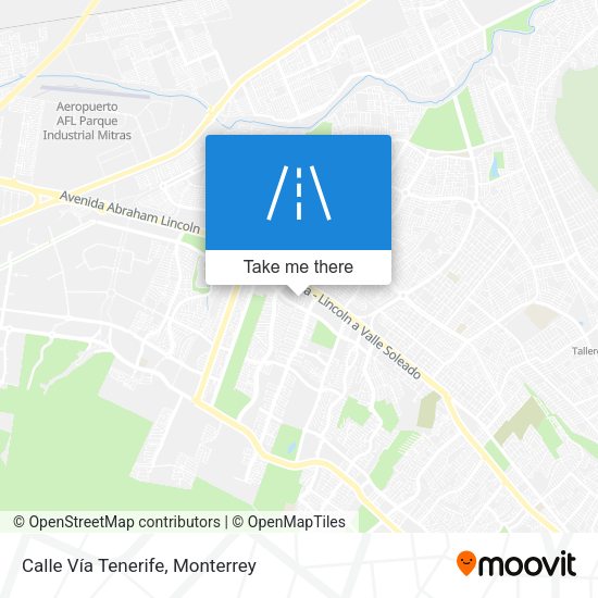 Calle Vía Tenerife map