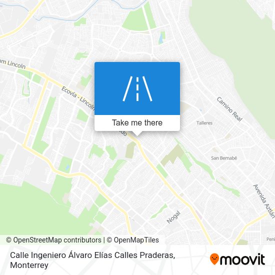 Calle Ingeniero Álvaro Elías Calles Praderas map
