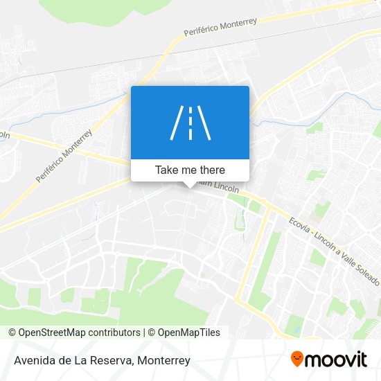 Avenida de La Reserva map