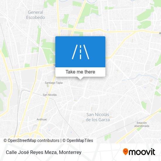 Calle José Reyes Meza map