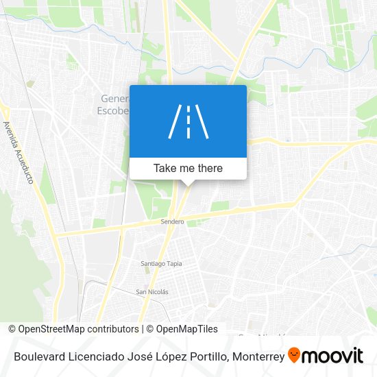 Boulevard Licenciado José López Portillo map