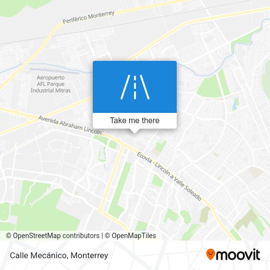 Mapa de Calle Mecánico