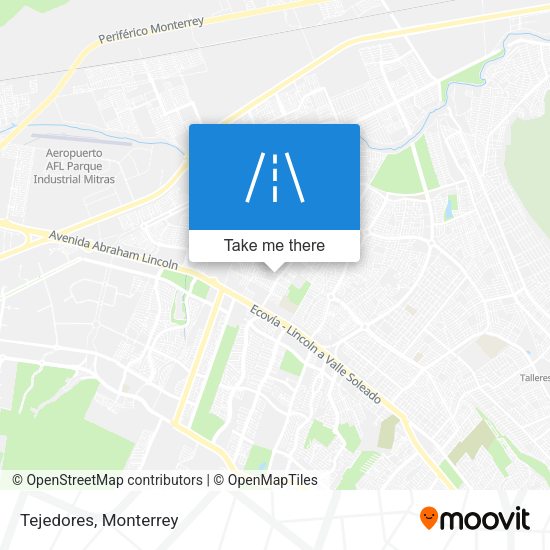 Mapa de Tejedores
