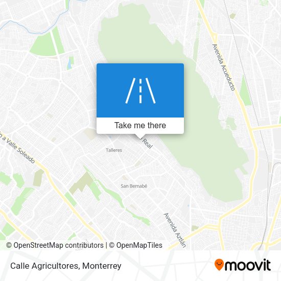 Calle Agricultores map