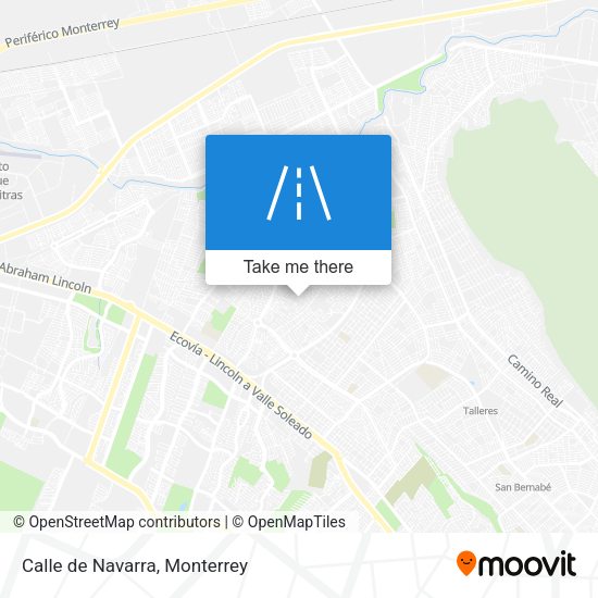 Mapa de Calle de Navarra