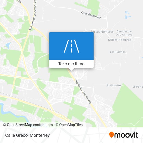 Mapa de Calle Greco