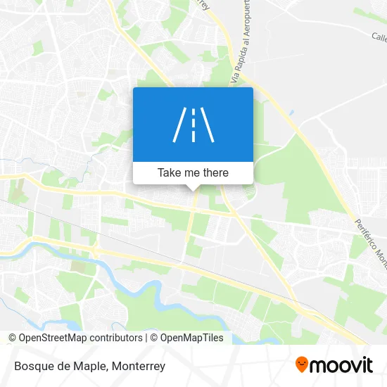Bosque de Maple map