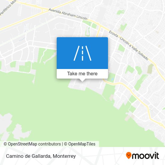 Mapa de Camino de Gallarda