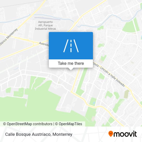 Calle Bosque Austríaco map