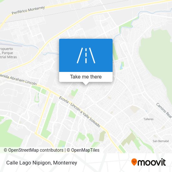Mapa de Calle Lago Nipigon