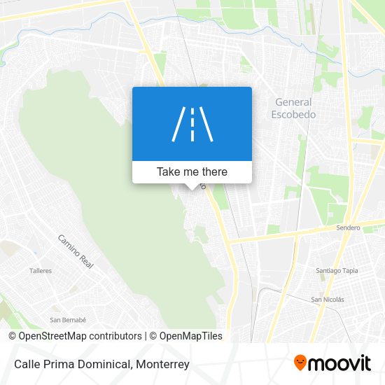 Mapa de Calle Prima Dominical