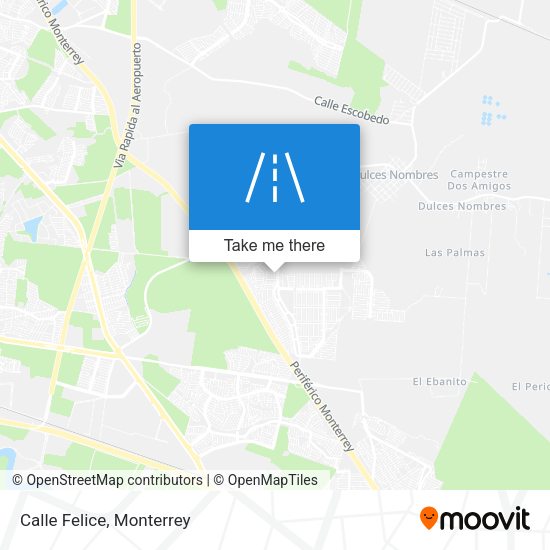 Mapa de Calle Felice