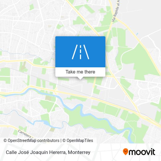 Mapa de Calle José Joaquín Hererra