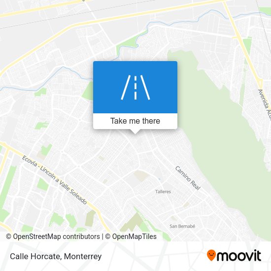 Mapa de Calle Horcate