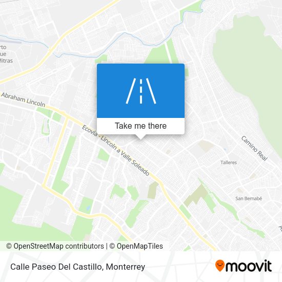 Calle Paseo Del Castillo map