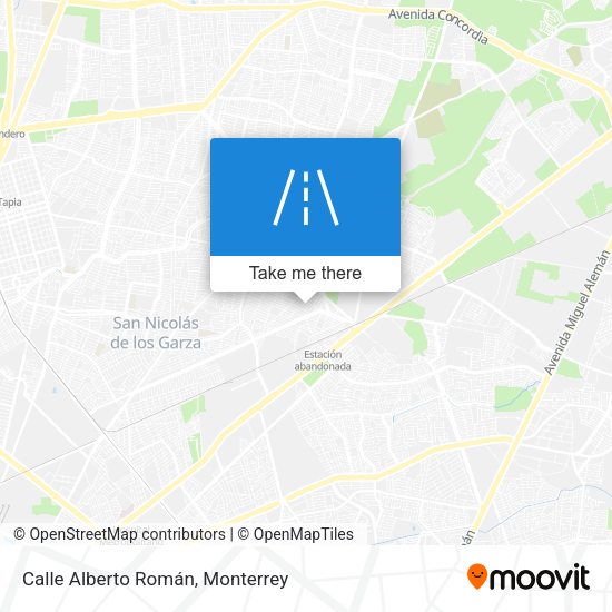 Calle Alberto Román map
