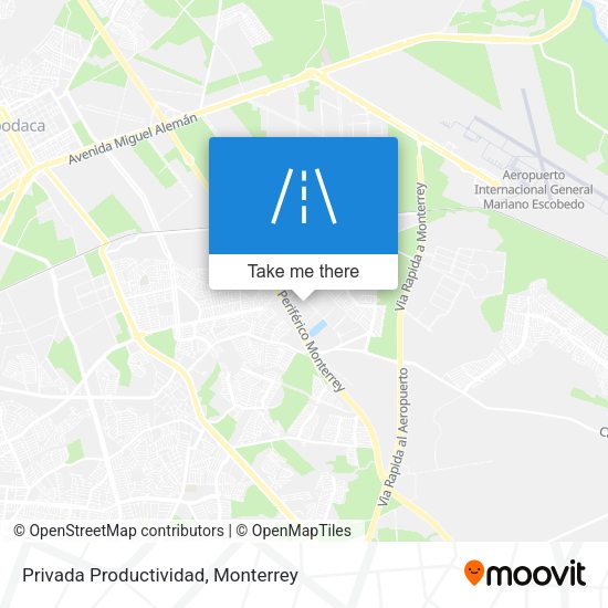 Privada Productividad map