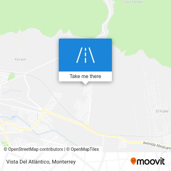 Vista Del Atlántico map