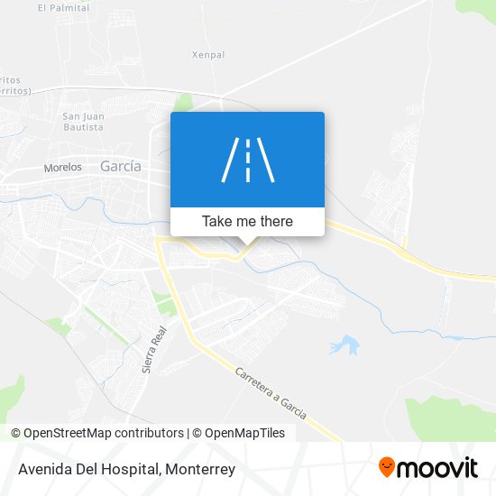 Avenida Del Hospital map