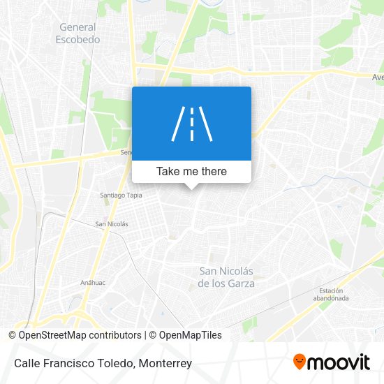 Calle Francisco Toledo map