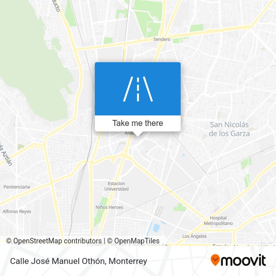 Calle José Manuel Othón map