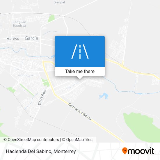 Mapa de Hacienda Del Sabino
