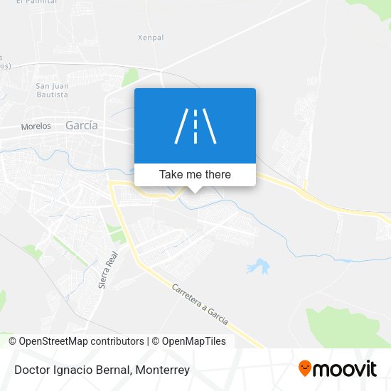 Doctor Ignacio Bernal map