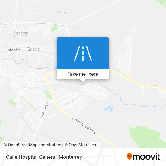 Mapa de Calle Hospital General