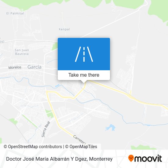Mapa de Doctor José María Albarrán Y Dgez