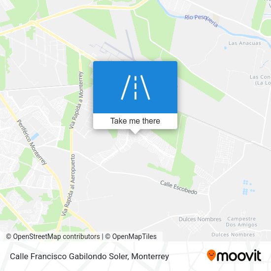 Calle Francisco Gabilondo Soler map