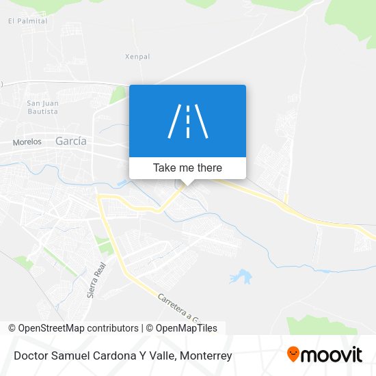 Doctor Samuel Cardona Y Valle map