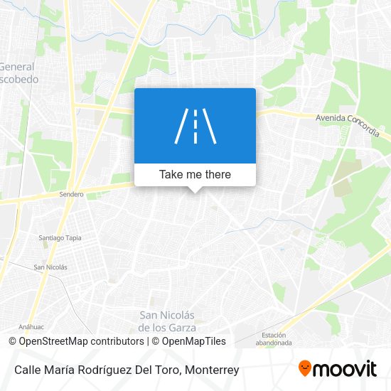 Calle María Rodríguez Del Toro map