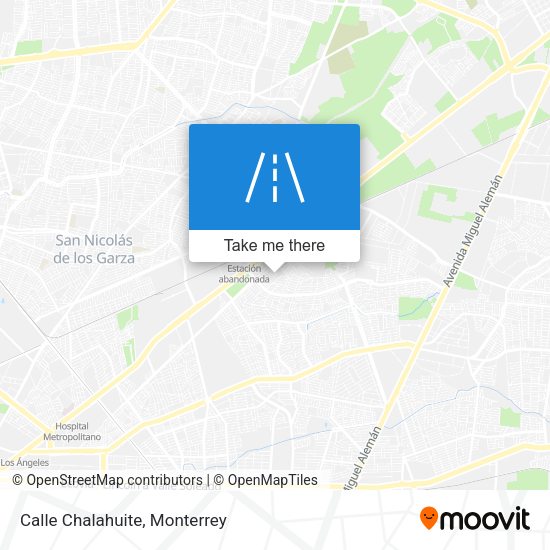 Mapa de Calle Chalahuite