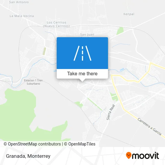 Mapa de Granada
