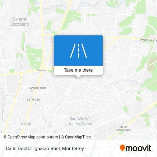 Calle Doctor Ignacio Roel map