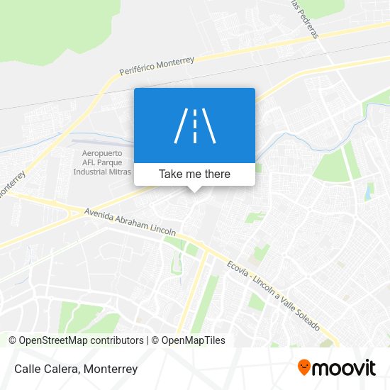 Mapa de Calle Calera