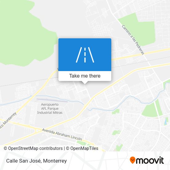 Mapa de Calle San José