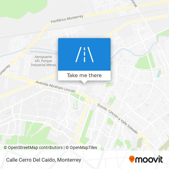 Mapa de Calle Cerro Del Caído