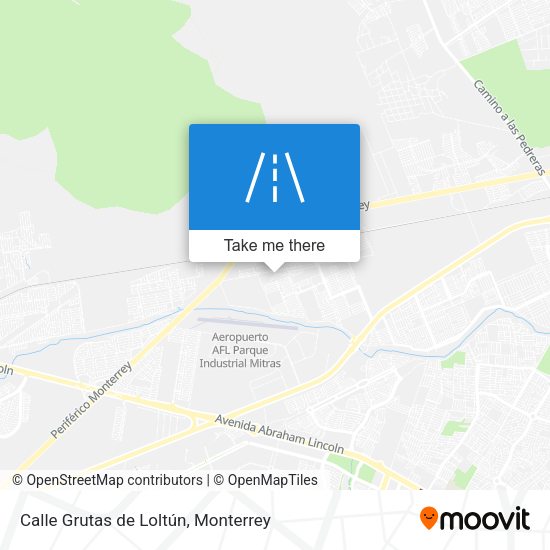 Mapa de Calle Grutas de Loltún