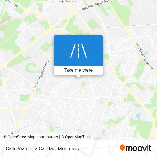 Calle Vía de La Caridad map