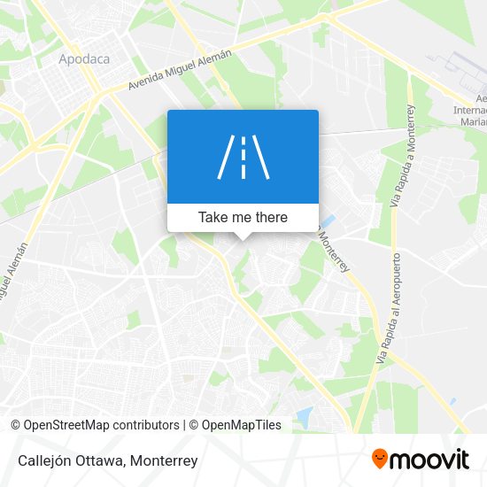 Callejón Ottawa map