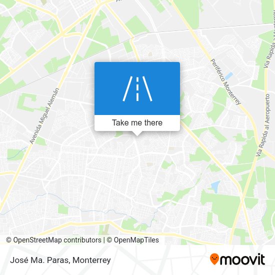 José Ma. Paras map
