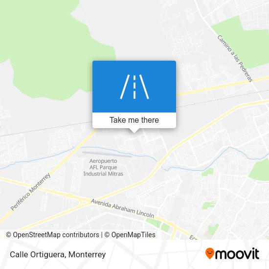 Mapa de Calle Ortiguera