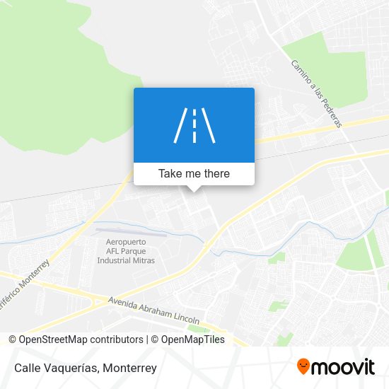 Calle Vaquerías map