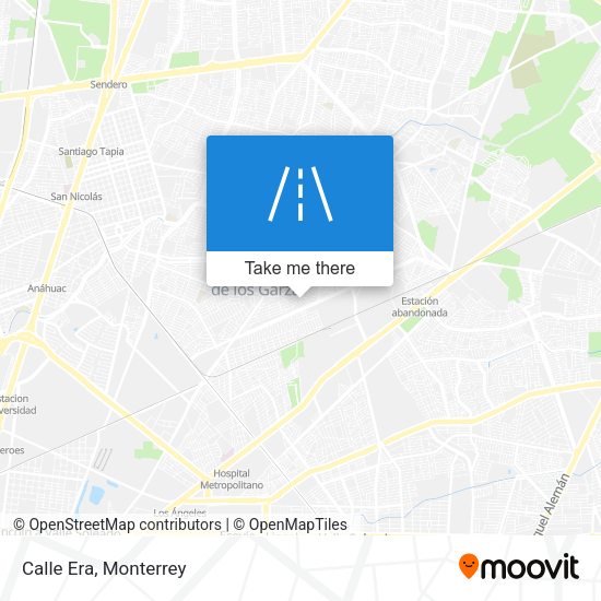 Mapa de Calle Era