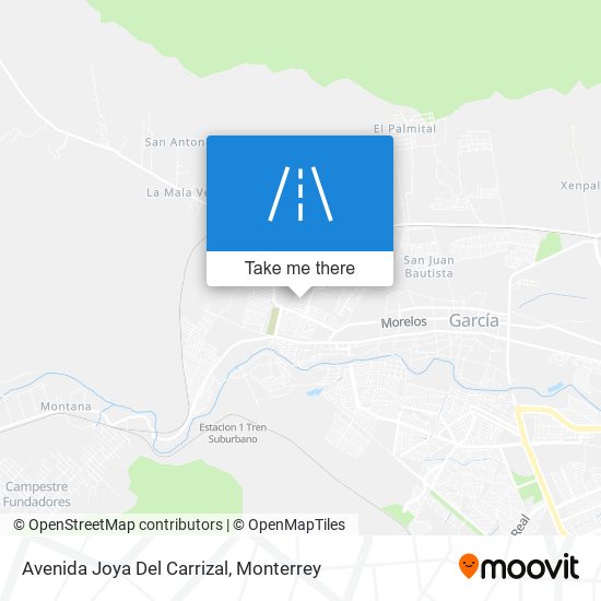 Mapa de Avenida Joya Del Carrizal